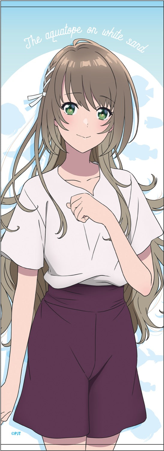 「白い砂のアクアトープ」スポーツタオル 宮沢風花